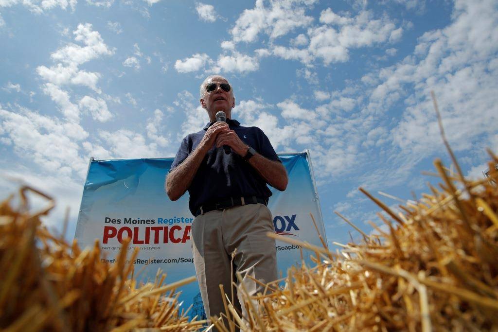 President Joe Biden Speaking To Farmers