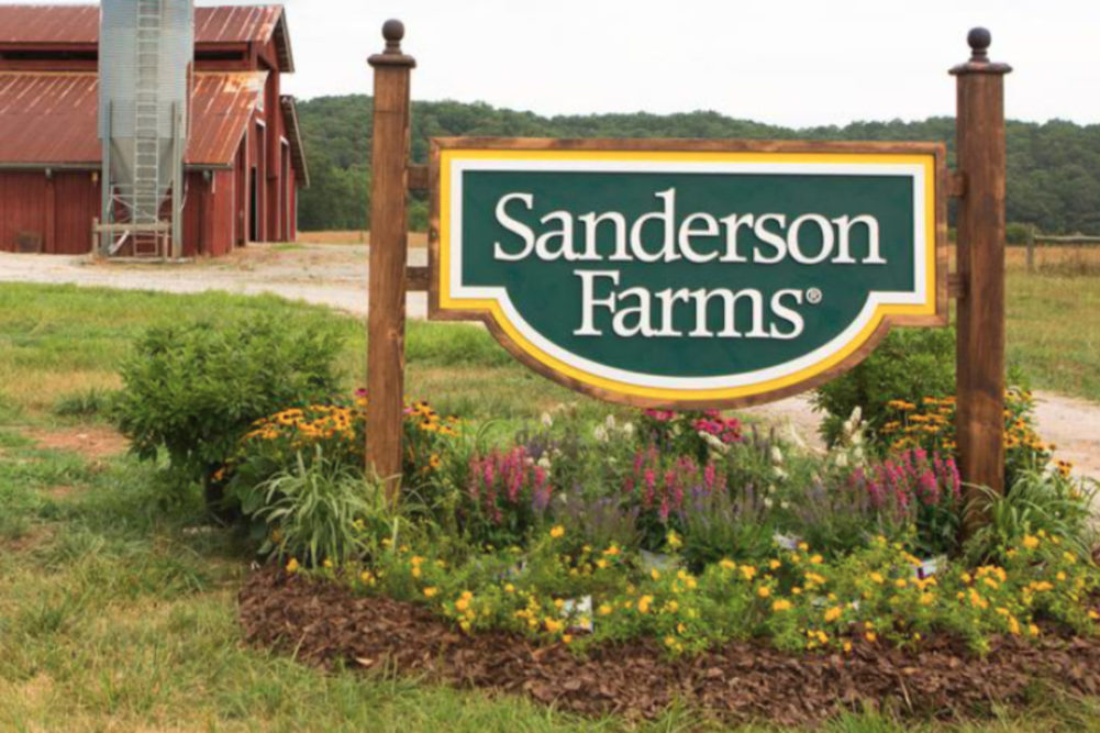 Sanderson Farms Sign