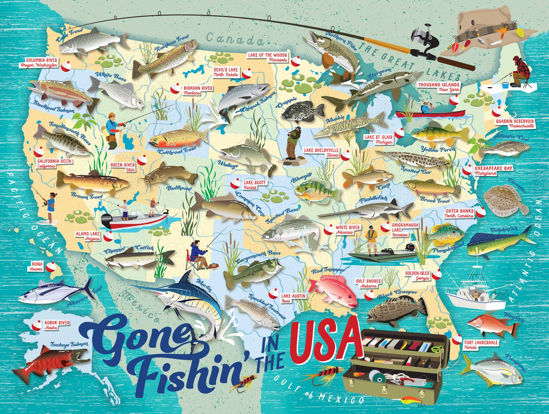 Fishing in USA