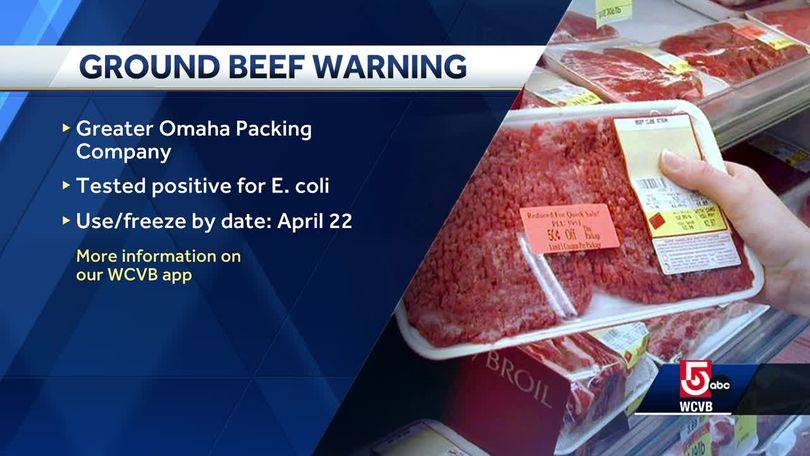 USDA Alert Greater Omaha Ground Beef