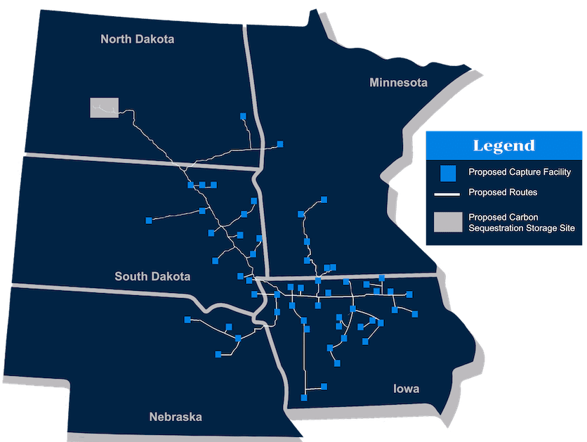 Summit CEO says company pushing ahead to win over landowners