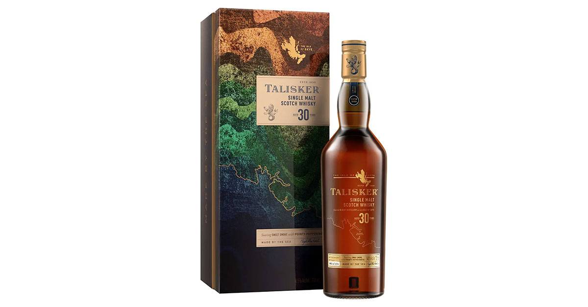 Talisker Releases Limited Edition 30-Year-Old Single Malt Scotch