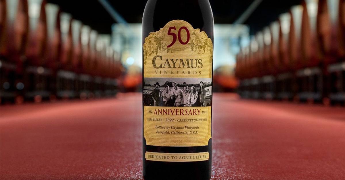 Caymus Just Released a 50-Year Anniversary Cabernet Sauvignon, and We Tried It