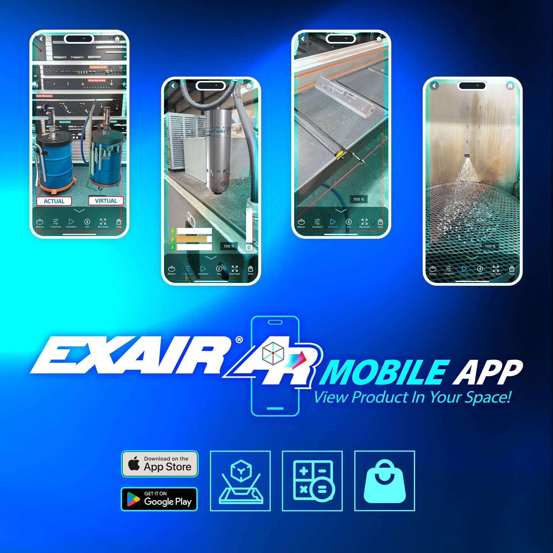 EXAIR’s New Mobile App Enhances User Experience