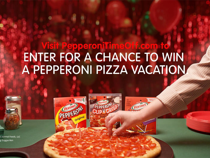 Makers of HORMEL Pepperoni Encourage and Reward Fans for Taking PTO to Celebrate National Pepperoni Pizza Day