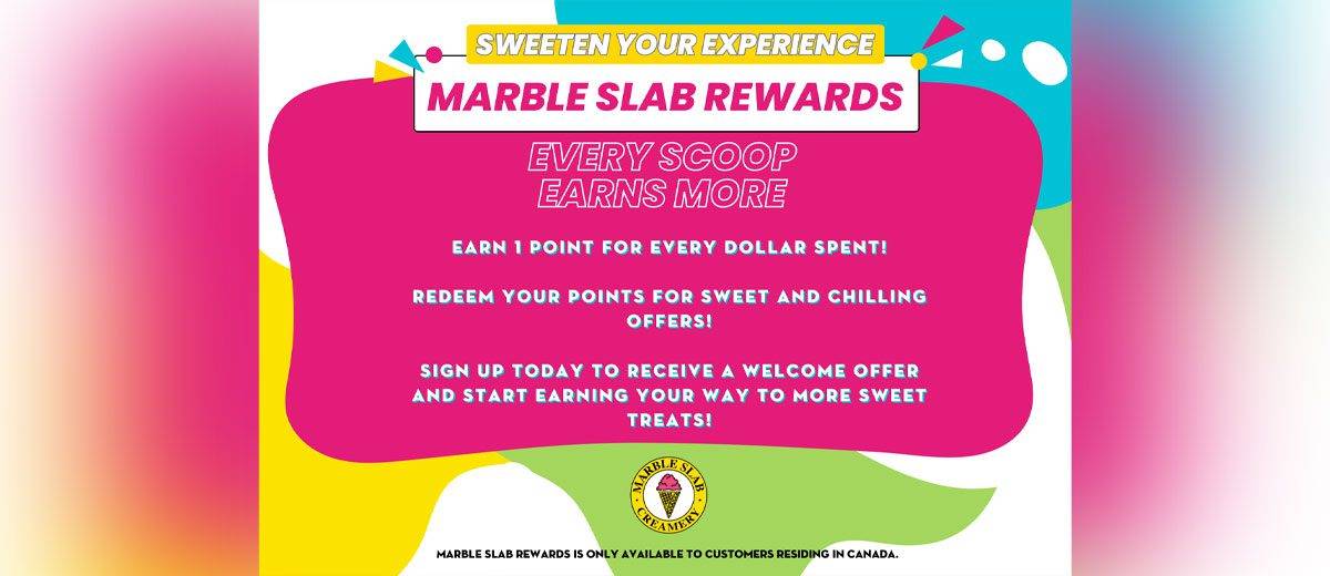 Marble Slab Creamery Canada Debuts New Technology