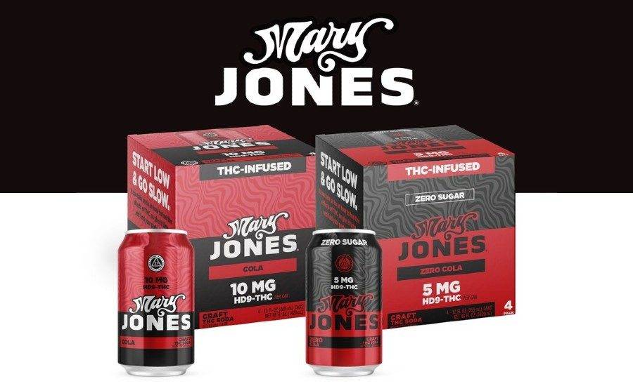 Jones Soda Debuts Mary Jones Colas with Hemp THC