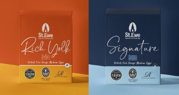 St. Ewe Free Range Eggs announces foodservice packaging updates