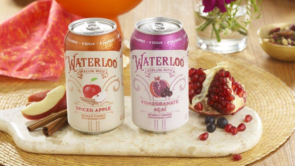 Waterloo Introduces Pomegranate Açaí, Brings Back Spiced Apple for Fall