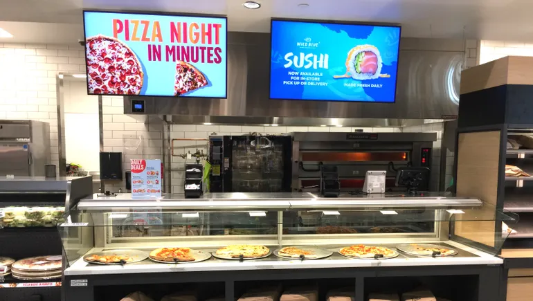 On Special: How grocers are turning pizza into dough