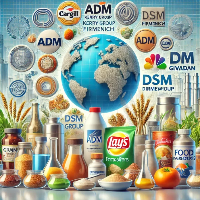 Discover the world’s largest food additives and ingredients companies driving innovation in preservatives, emulsifiers, thickeners, fortifiers, acids, and food colors.