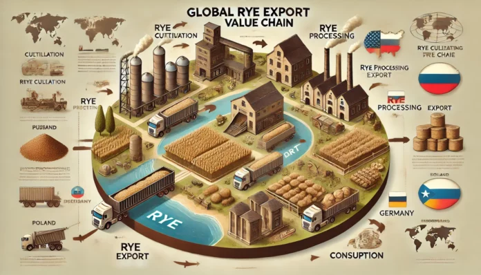 Global Rye Export Value Chain - Cultivation, Processing, Export, and Consumption