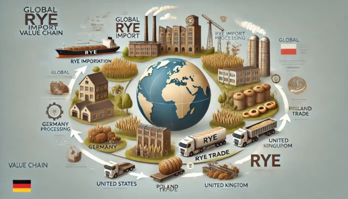 Global Rye Import Value Chain - Importation, Processing, Trade, and Consumption