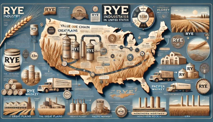 Rye Value Chain in the U.S. - Key Regions and Companies in Rye Production