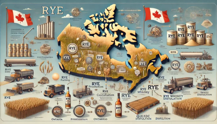 Rye Industry Value Chain in Canada - Key Regions and Stages of Production