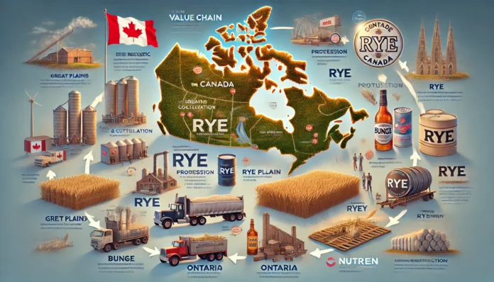 Rye Industry Value Chain in Canada - Key Regions and Companies