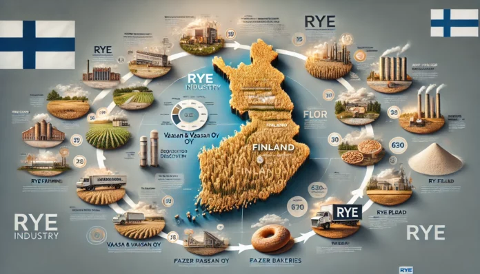 Rye Industry Value Chain in Finland - Key Regions and Companies