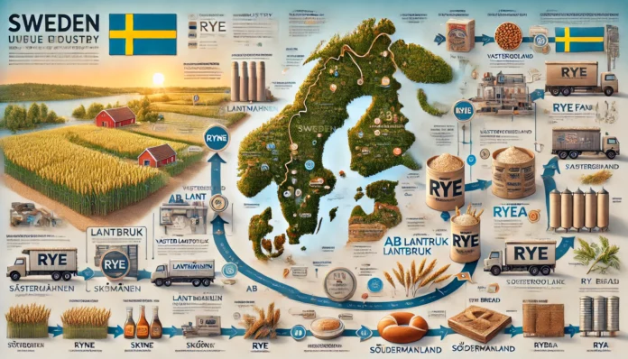 Rye Industry Value Chain in Sweden - Key Regions and Companies