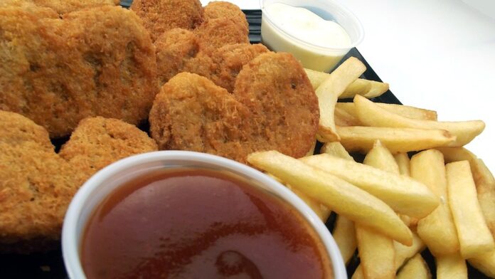 Chicken Nuggets in School Meals Vending and Meal Kits