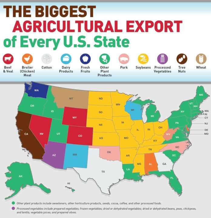 Trump's Trade Deals Boost U.S. Farmers With New Export Markets in 2025