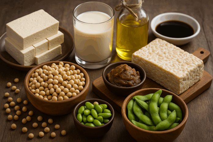Comprehensive Uses of Soybeans Across Food, Health, Agriculture, Cosmetics, and Industry