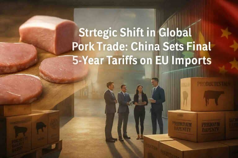 China Finalizes 5 Year Pork Tariffs Spain Gains Edge in EU Meat Trade 