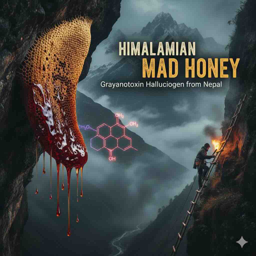 Himalayan Mad Honey Grayanotoxin Hallucinogen from Nepal