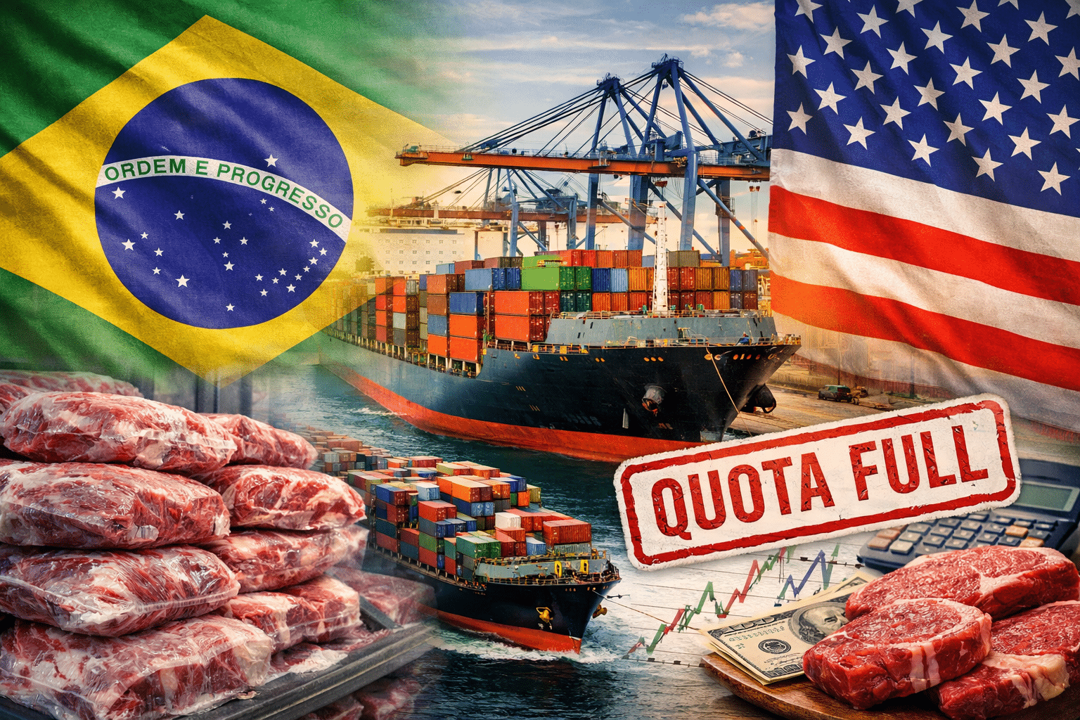 Brazil Hits US Beef Export Quota in Record Time, What It Means for Global Beef Supply Chains