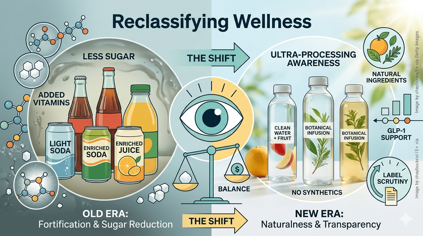 Beverage wellness trends 2026: Beyond the “Diet” Label