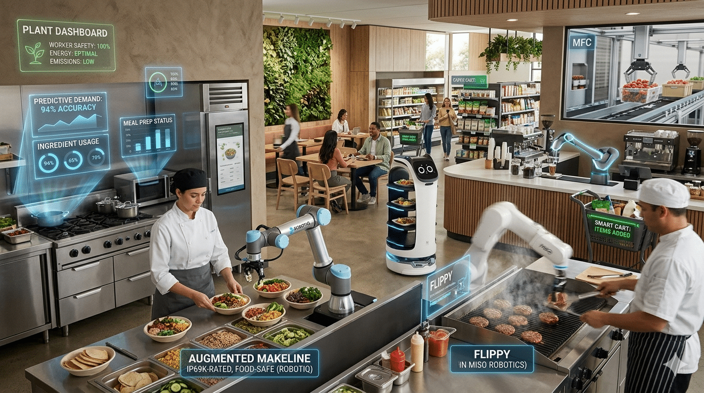 AI and Robotics Revolutionize Foodservice and Grocery (2026–2031)