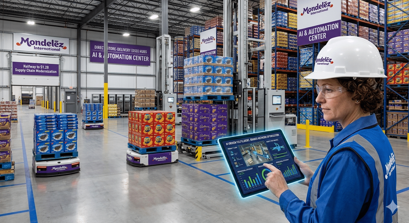 Mondelēz Accelerates Supply Chain Modernization with AI and In-House Production