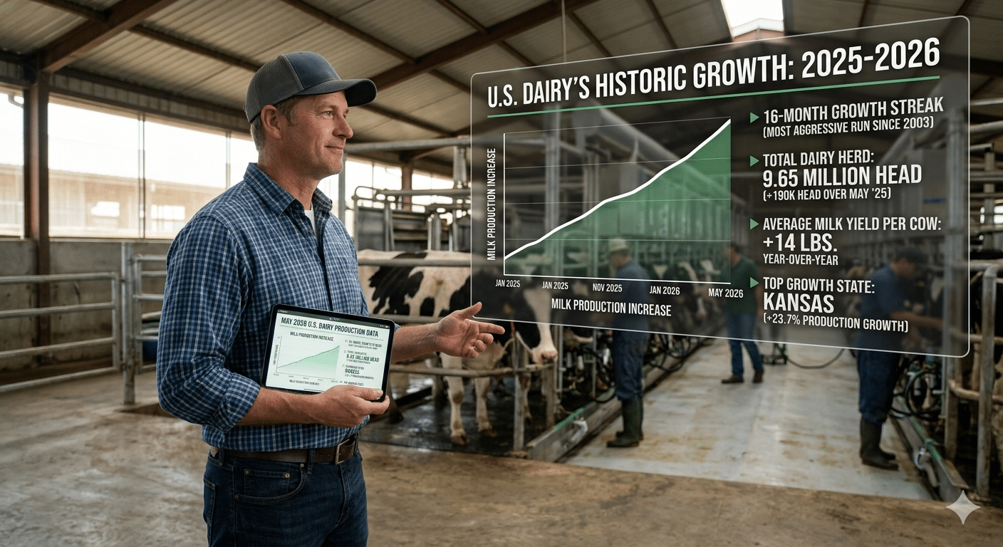 American Dairy’s Historic Surge: Understanding the 16-Month Growth Streak