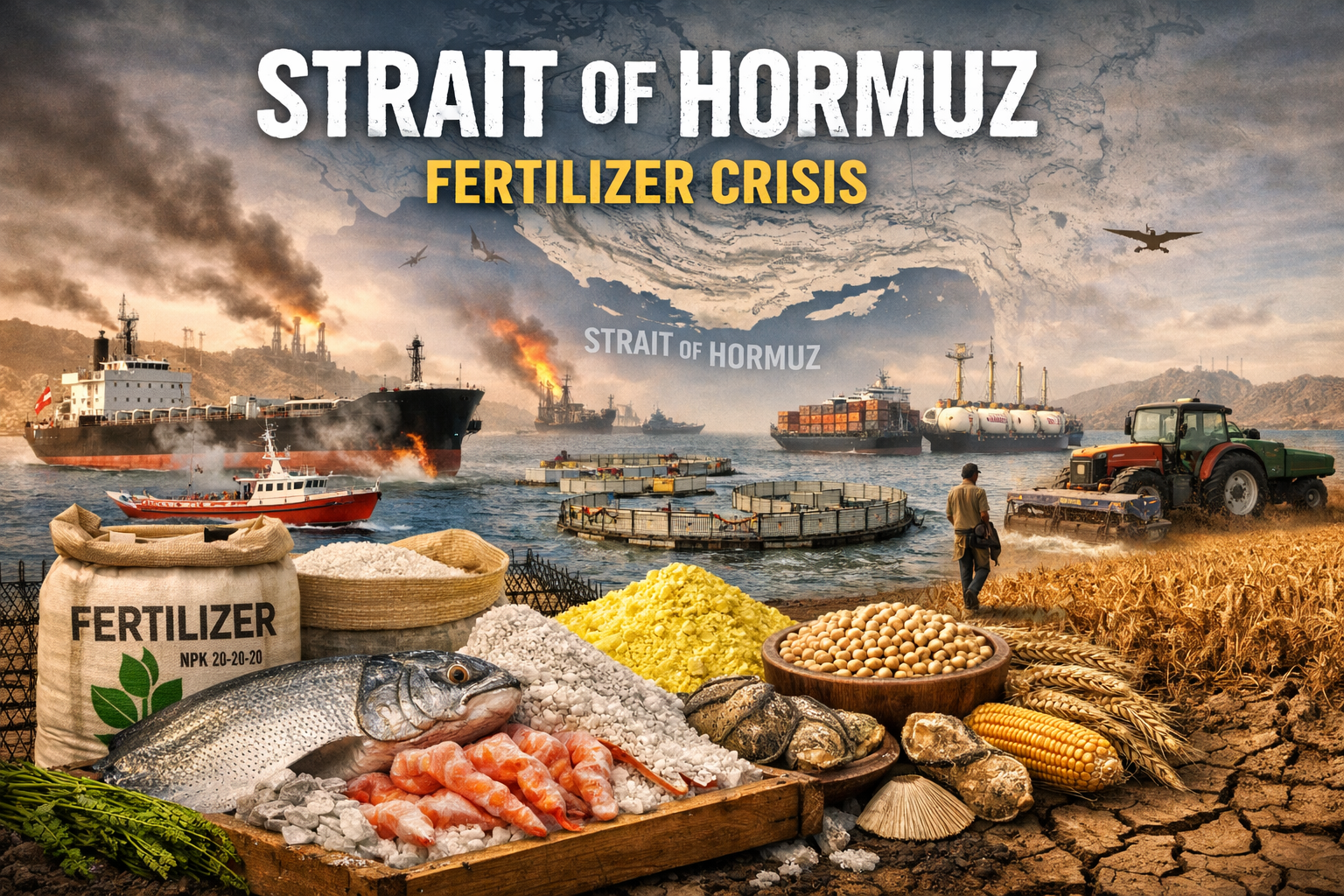 Strait of Hormuz Fertilizer Crisis Sends Shockwaves Through Global Food and Beverage Supply Chains