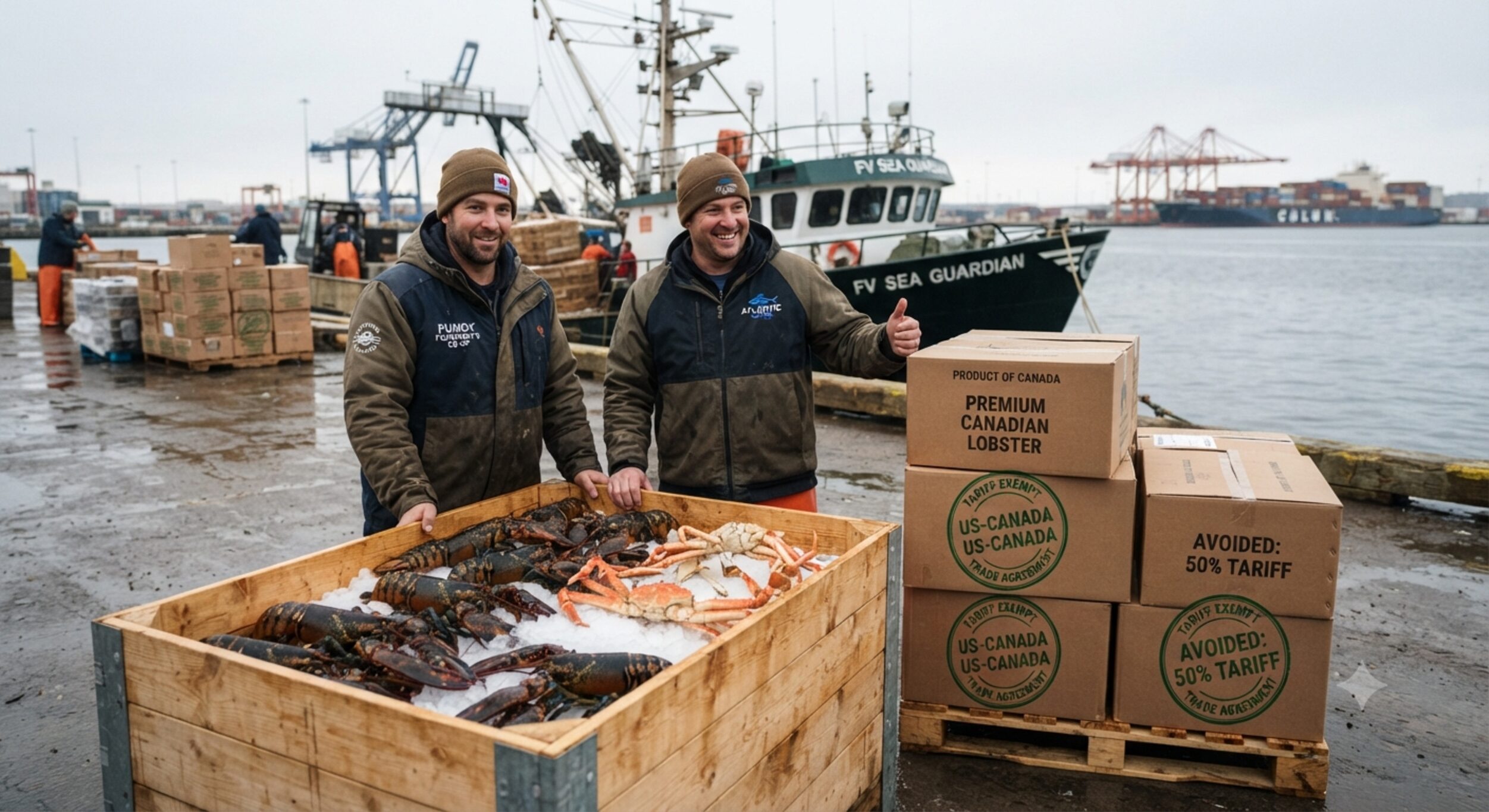 Canadian seafood tariffs avoided: why fish escaped trump’s 50% canada tariff blitz