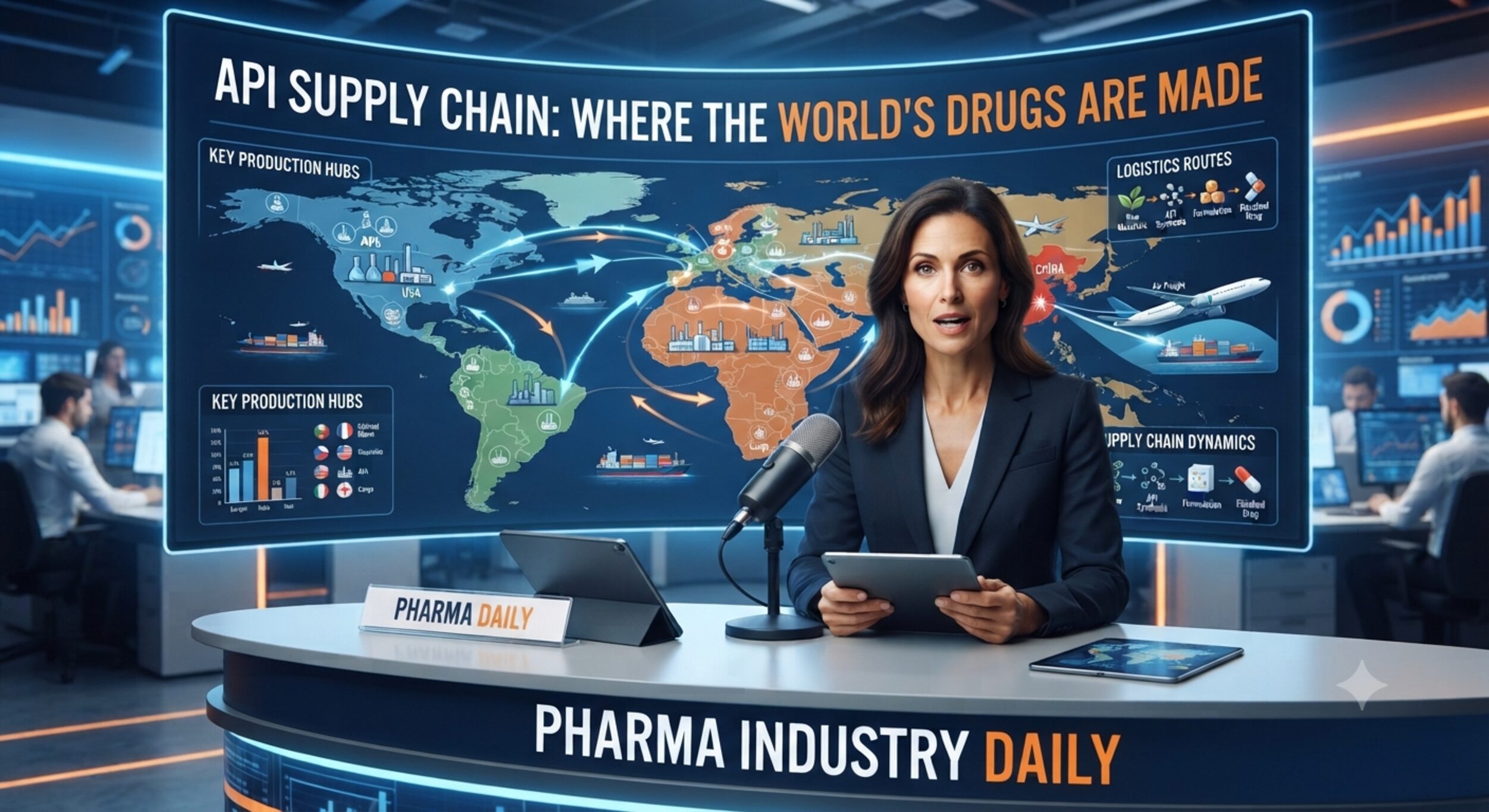 Explore the global api supply chain and discover where the worlds critical drugs and active pharmaceutical ingredients are manufactured sourced and distributed pdf