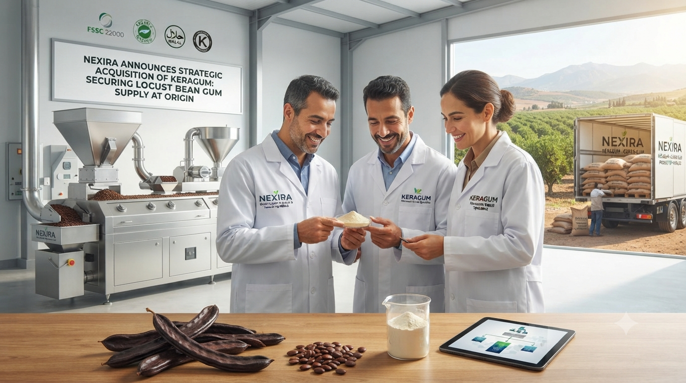 Nexira acquires keragum in carob supply chain play
