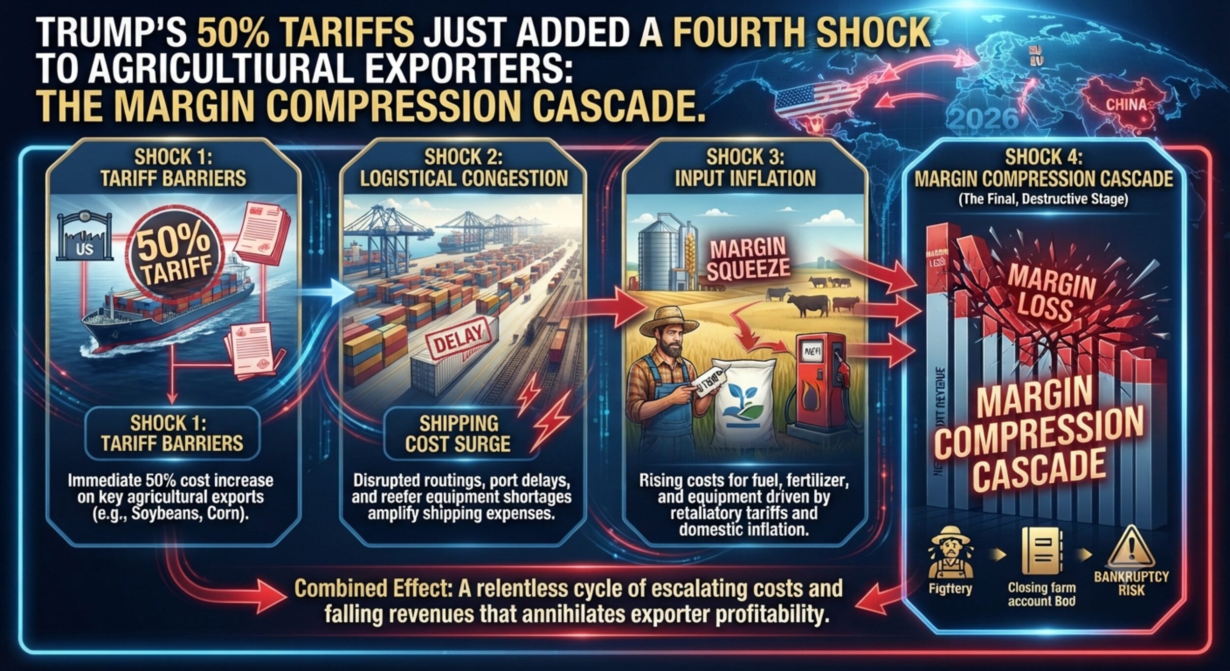 Trump’s 50% tariff knock on effect