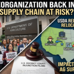 A federal judge weighs a new injunction on USDA’s restructuring. Discover what the legal fight means for food safety, export data, and supply chain continuity.