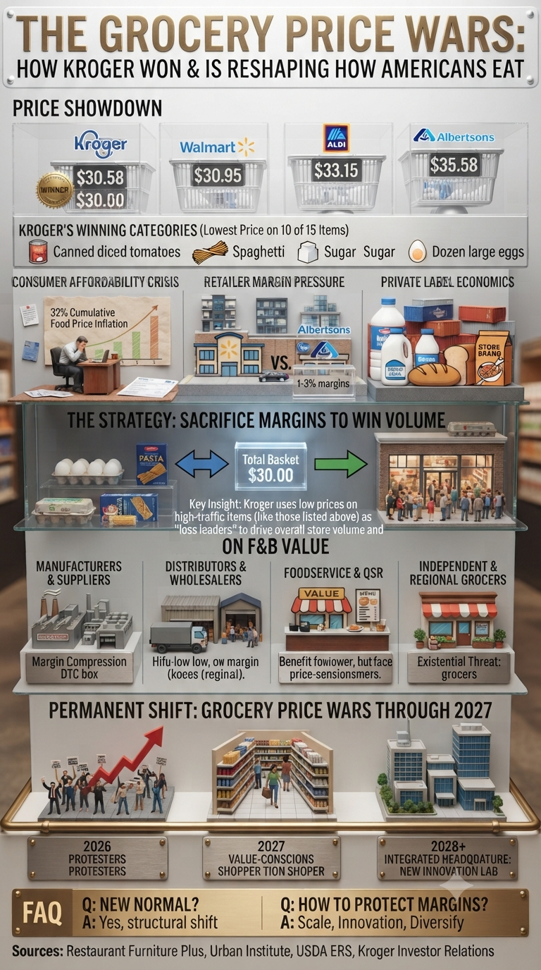 Kroger just won the grocery price wars—and it’s about to reshape how americans eat