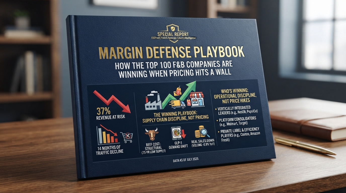 How the top 100 f&b companies are winning when pricing hits a wall