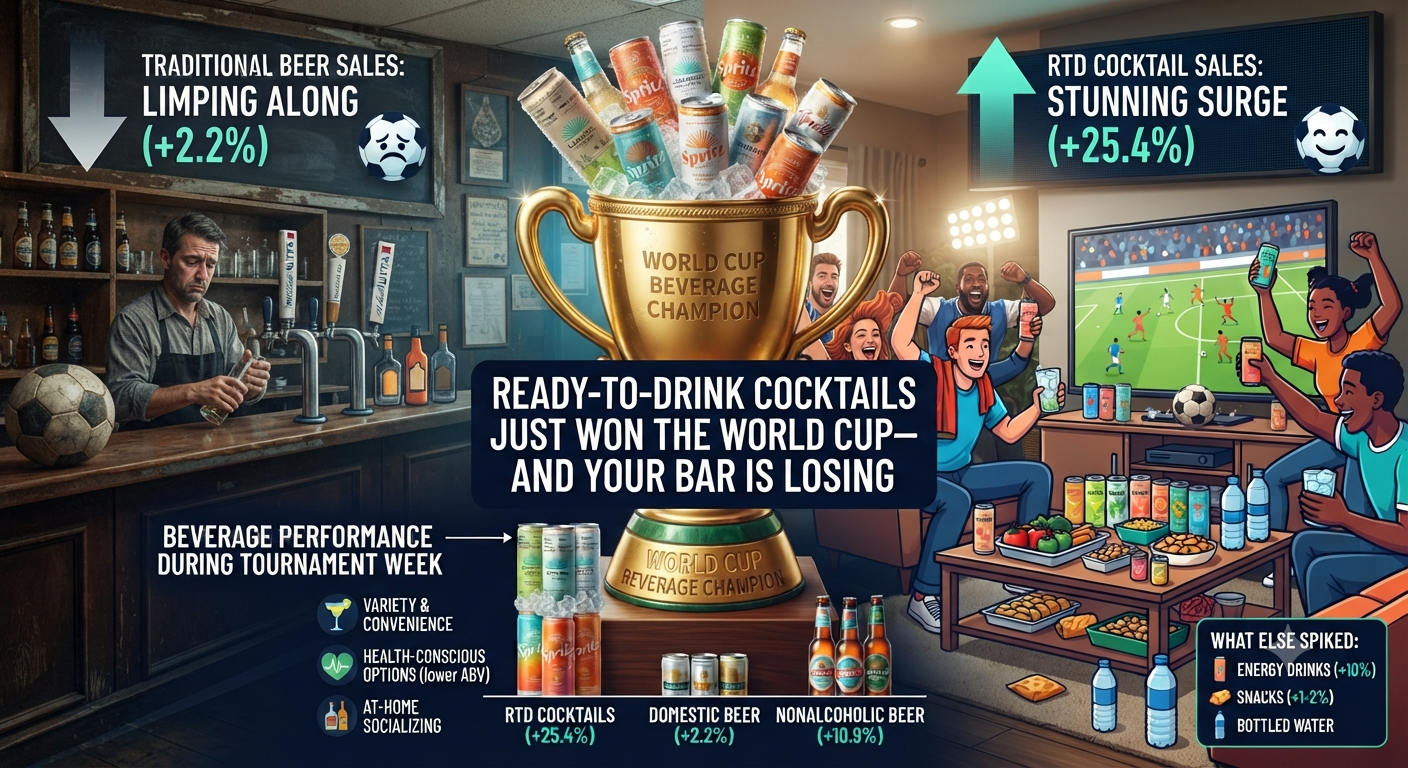 Ready-to-drink cocktails just won the world cup—and your bar is losing