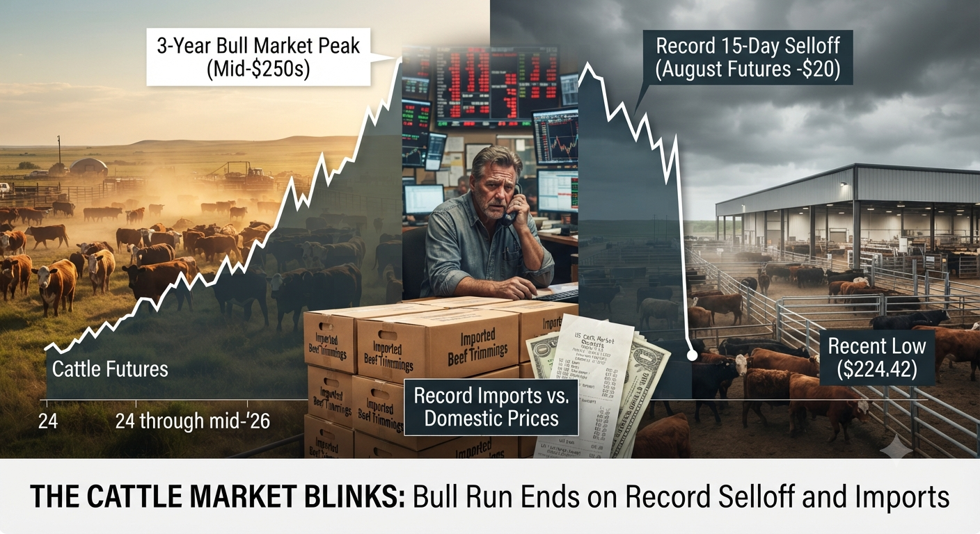 Cattle prices crash: is the great beef bull run over?
