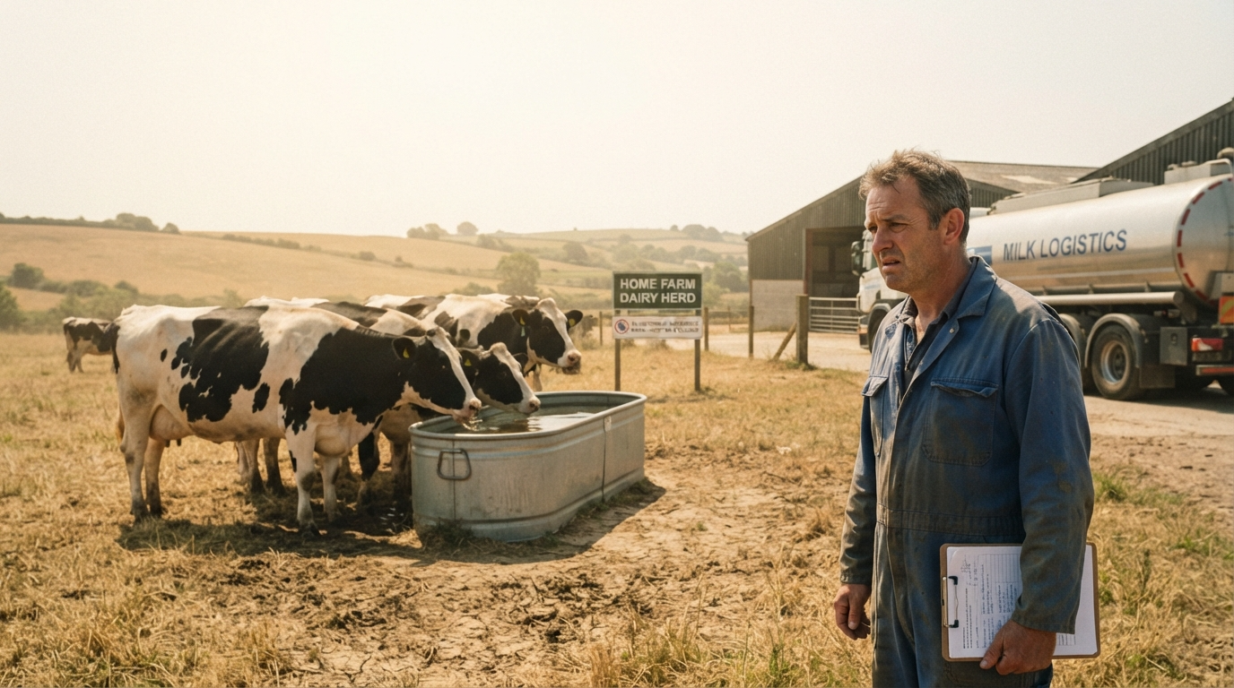Dairy tightens as heat and disease loom over supply