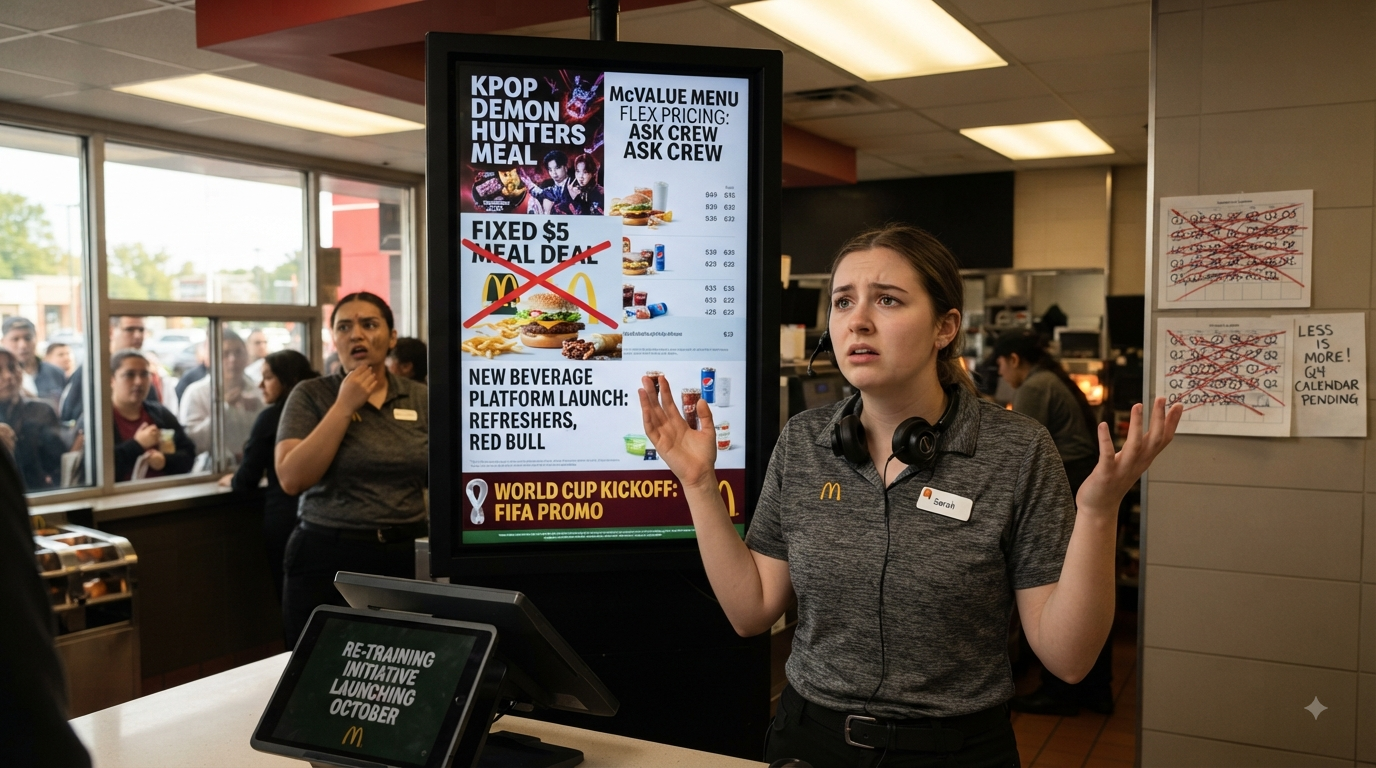 Mcdonald’s rethinks promotions after traffic slowdown