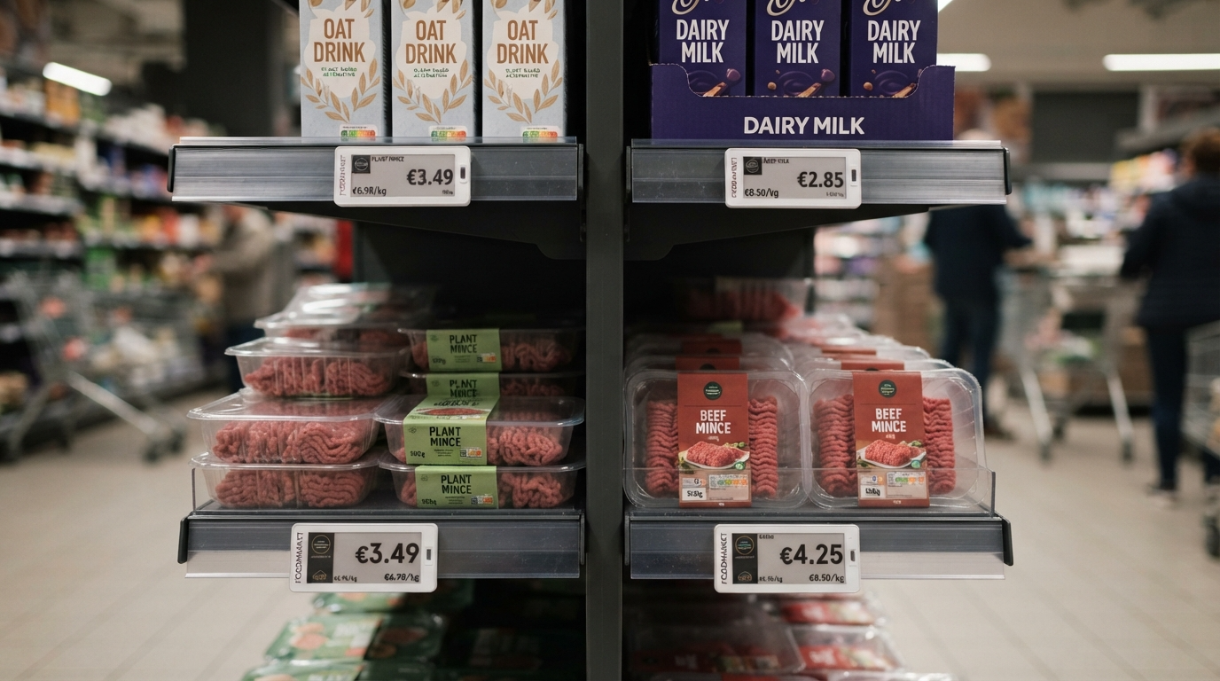 Plant-based now costs less than meat