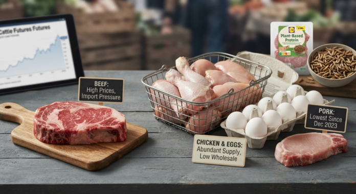 Meat market trends and price comparisons