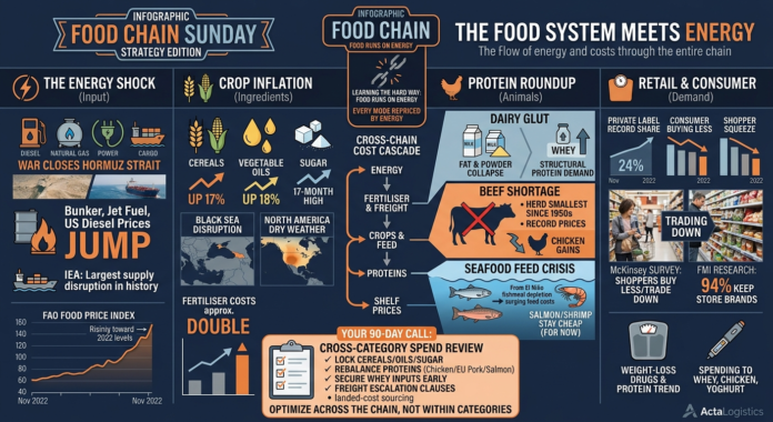 Food system energy and supply challenges